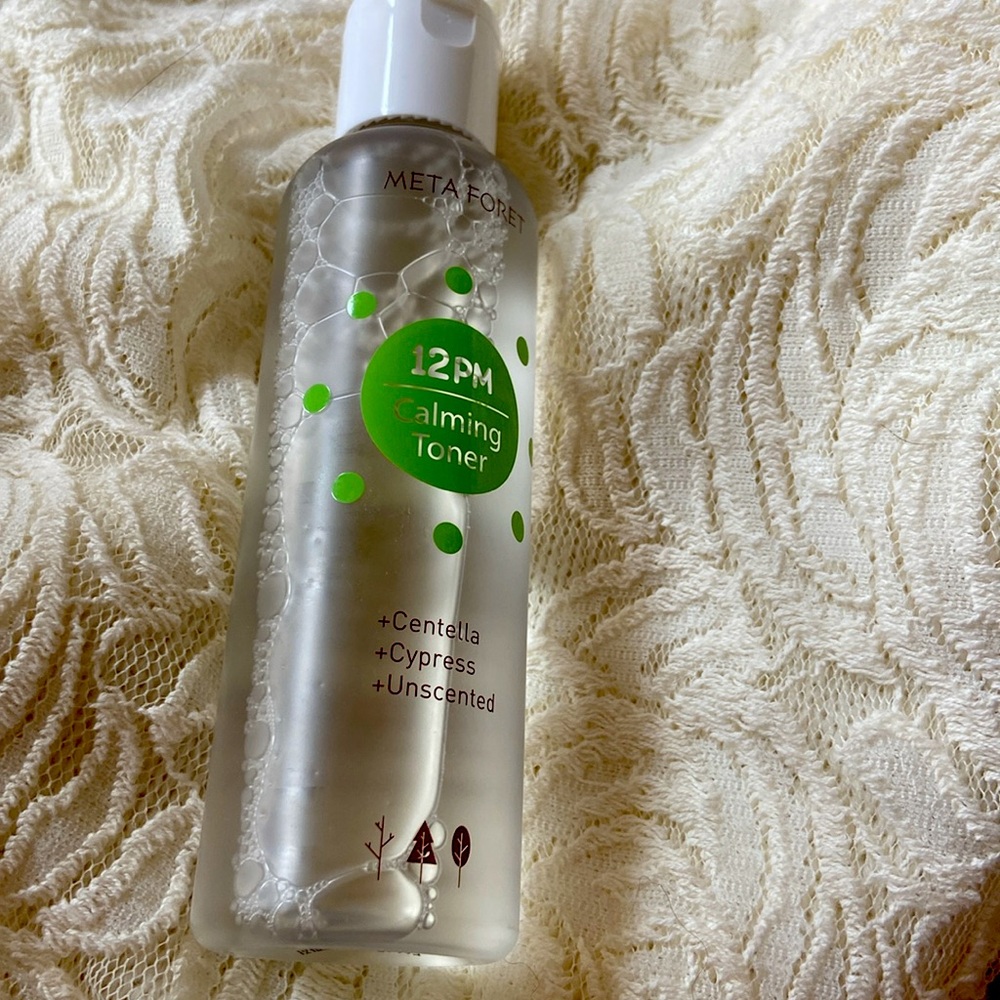 🆕 Korean brand 12pm calming toner 150ml